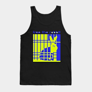 Free the rabbit Tank Top